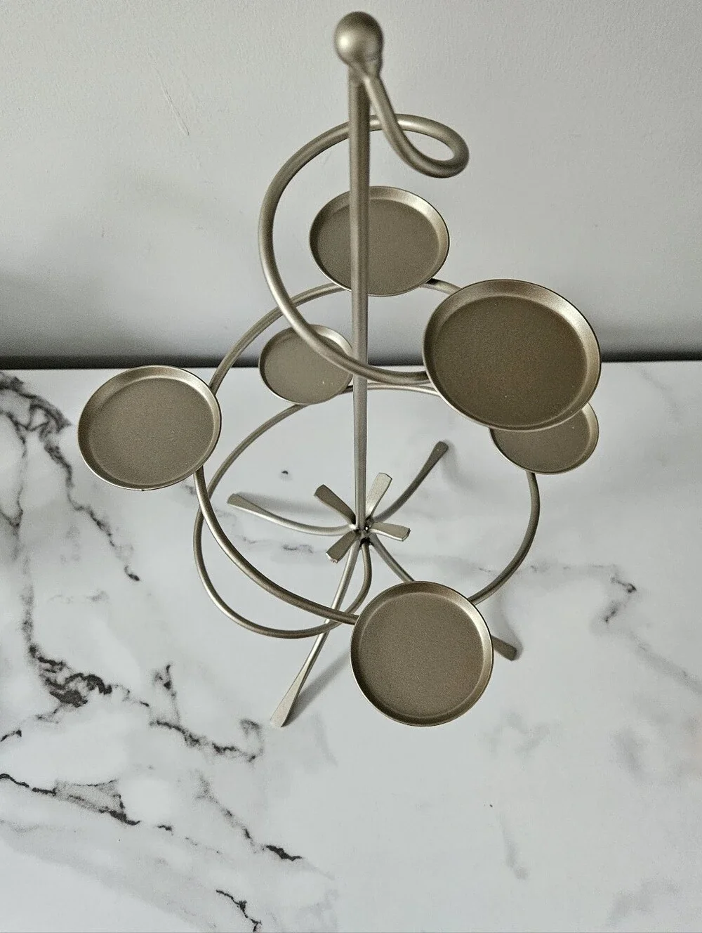Partylite 6-Tier Metal Center Piece Votive Candle Holder Stand (Retired- P8645) - Picture 2 of 4